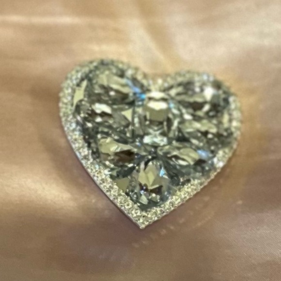 Full Diamond Phone Stand Holder Rhinestones Phone Grip - Picture 2 of 4